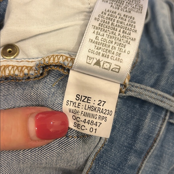 FRAME Le High Skinny Distressed Jeans - Picture 7 of 7